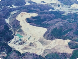 当時の二上砕石場